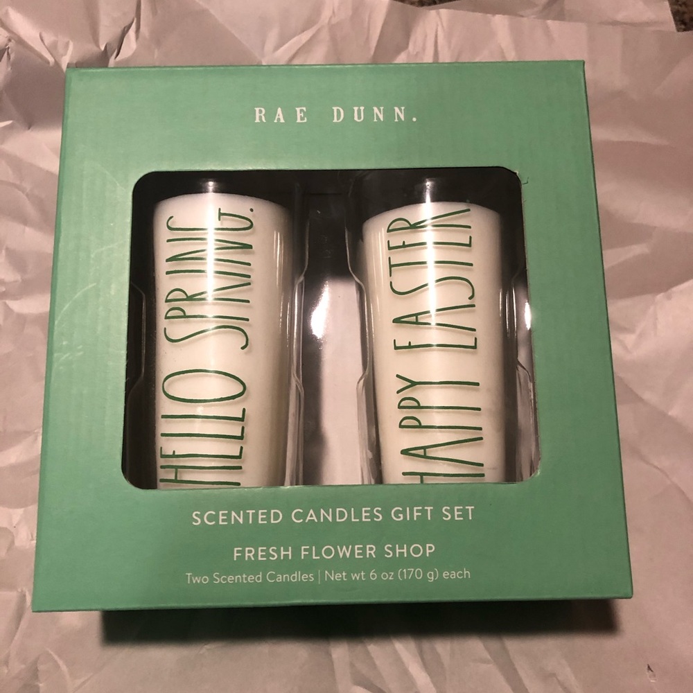 Rae Dunn candle gift set